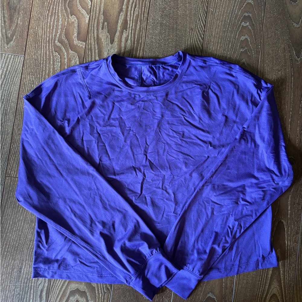 Women’s Purple Long Sleeve Shirt